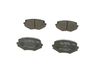 Комплект тормозных колодок, дисковый тормоз BOSCH 0 986 494 080 (BP2726, E1 90R-011077/1047, 23354, 7513-D635)