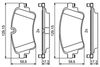 Bosch Brake Pad Set 0 986 494 833 (0986494833)