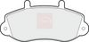 APEC Brake Pad Set, disc brake PAD1042