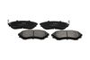 Комплект тормозных колодок, дисковый тормоз KAVO PARTS KBP-4514