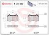 BREMBO Brake Pad Set, disc brake P 23 052