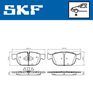 комплект спирачно феродо, дискови спирачки
