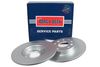 Borg & Beck brake disc pair - BBD5567