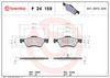 BREMBO Brake Pad Set, disc brake P 24 159