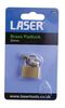 Laser Tools Brass Padlock 25mm