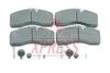 Комплект гальмівних колодок, дискове гальмо MERITOR MDP3095K (29095, 29197)