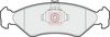 APEC Brake Pad Set, disc brake PAD882