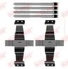 Комплектуючі, колодки дискового гальма QUICK BRAKE 109-0203