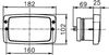světlomet hlavní FENDT, H4, 12V 1AB006213-001