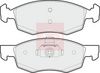 APEC Brake Pad Set, disc brake PAD1330