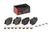BREMBO Brake Pad Set, disc brake P 50 167