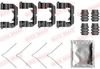 Комплектуючі, колодки дискового гальма QUICK BRAKE 109-0089
