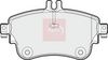 APEC Brake Pad Set, disc brake PAD1882