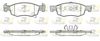 Комплект тормозных колодок, дисковый тормоз ROADHOUSE 21634.02 (PSX2163402, 22143, 22144, 9404-D2161, D2161-9404)