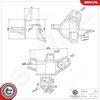 Lagerung, Motor