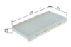 BOSCH Filter, cabin air 1 987 432 206