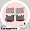 Набір гальмівних колодок, гальма диска ZIMMERMANN 23157.160.1 (23157)