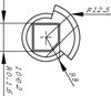 Bosch Control, headlight range adjustment 0 132 801 141