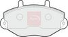 APEC Brake Pad Set, disc brake PAD729
