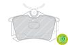 Ferodo Brake Pad Set, disc brake FDB1637