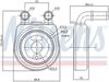 Nissens 90701 Oil Cooler, engine oil