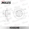 Тормозной диск MILES K000249 (DF1607)