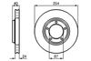 Гальмівний диск BOSCH 0 986 478 663 (BD579, E1 90 R - 02C0074/0554)