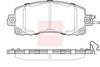 APEC Brake Pad Set, disc brake PAD2398