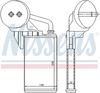 Nissens Heat Exchanger, interior heating 72207