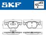 SKF Brake Pad Set, disc brake VKBP 80702