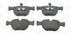 Комплект тормозных колодок, дисковый тормоз CHAMPION 572507CH