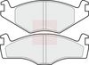 APEC Brake Pad Set, disc brake PAD438