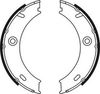 Комплект гальмівних колодок, стоянкова гальмівна система ABE CRM003ABE