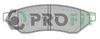 Комплект тормозных колодок, дисковый тормоз PROFIT 5000-1986