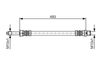 Тормозной шланг BOSCH 1 987 476 294 (BH883)