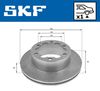 SKF Brake Disc VKBD 90182 V1