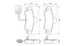 Bosch Brake Pad Set 0 986 424 745 (0986424745)