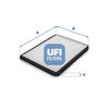 Фільтр салону UFI 53.083.00