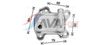 AVA QUALITY COOLING Oil Cooler, engine oil OL3715