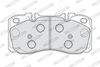 Sada brzdových destiček, kotoučová brzda FVR4038
