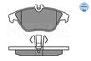 Meyle Brake Pad Set, disc brake 025 242 5317