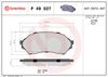 Набір гальмівних прокладок, дискове гальмо BREMBO P 49 027 (23490, D798 7670)