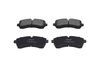 Комплект гальмівних колодок, дискове гальмо KAVO PARTS KBP-10033