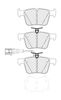 Ferodo Brake Pad Set, disc brake FDB5384