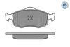 Meyle 025 213 9418/PD Brake Pad Set, disc brake