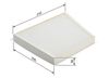 BOSCH Filter, cabin air 1 987 432 081