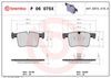 BREMBO Brake Pad Set, disc brake P 06 075X