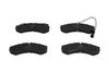 Комплект гальмівних колодок, дискове гальмо KAVO PARTS KBP-6591