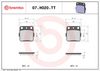 BREMBO Brake Pad Set, disc brake 07HO20TT