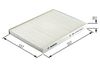 Bosch Filter, cabin air 1 987 432 327